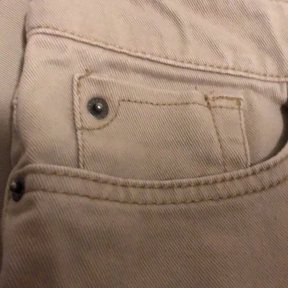 Croft & Barrow Jeans size 8 Short/Petite tan - Picture 7 of 13